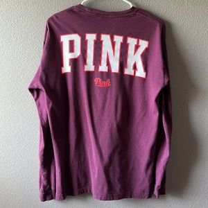 Victoria’s Secret Pink Long Sleeve Tee Size Small
